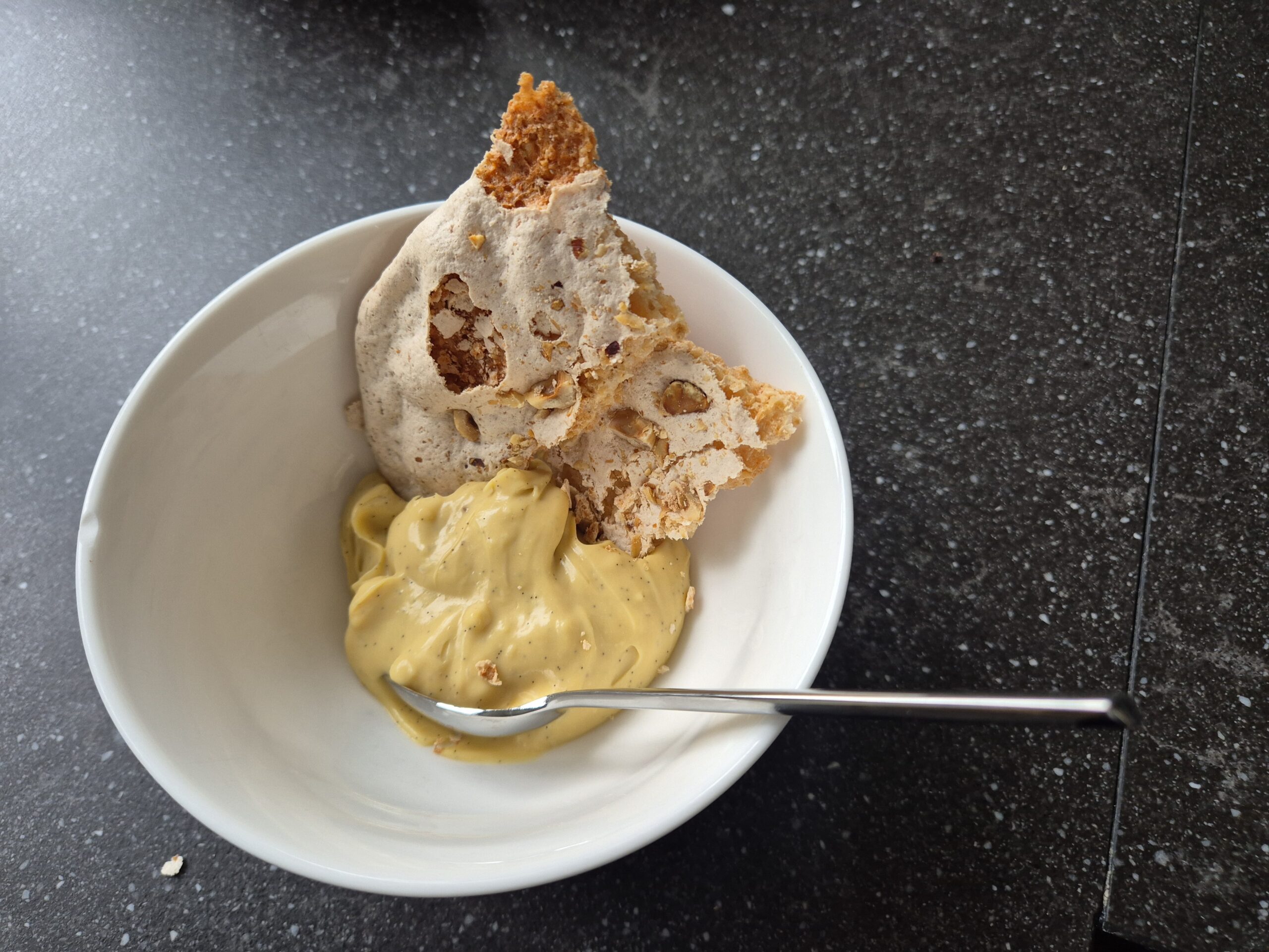 Affogato met custard